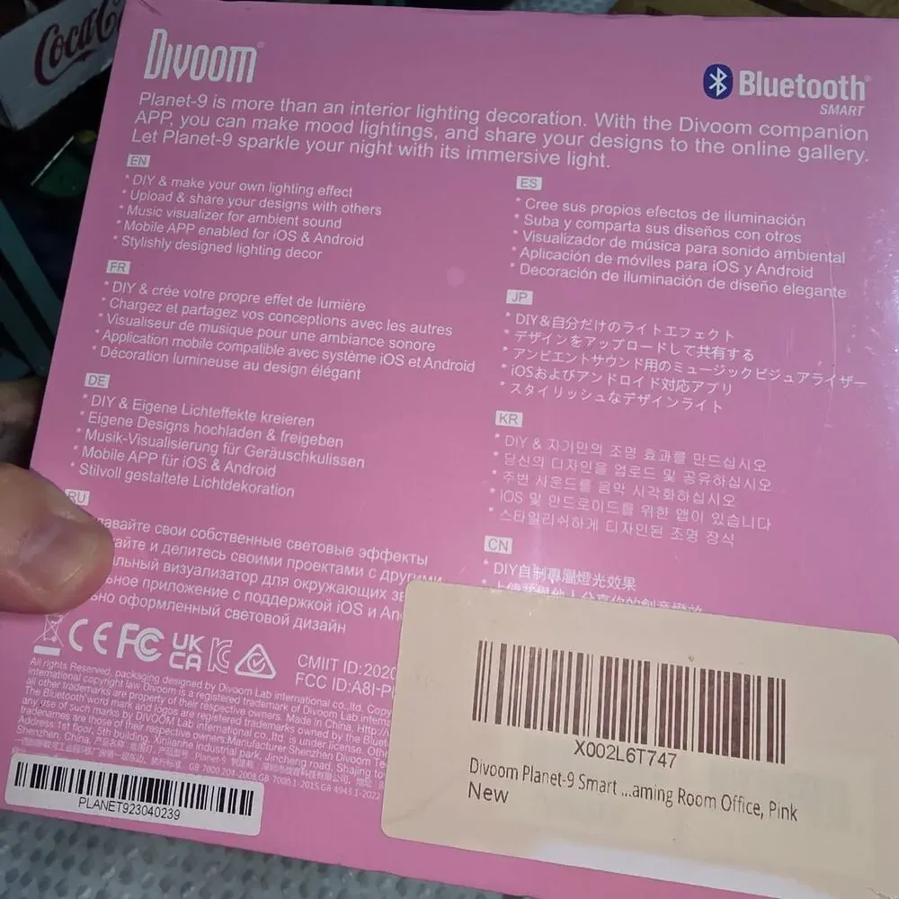 DIVOOM PLANET-9 SMART MOOD LAMP